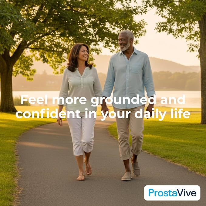 ProstaVive Advanced Prostate Support Formula - Complete Urinary &amp Bladder Health Supplement - Helps Promote Strong Flow &amp Emptying - Natural Powder - Gluten Free Non-GMO