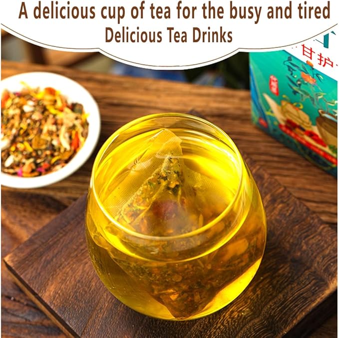 18 Flavors Liver Care Tea Herbal Tea for Liver - Nourish and Support Your Liver Health (60PCS)