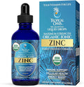USDA Organic Ionic Zinc Droppers for Men Women &amp Kids | Liquid Zinc Supplement Trace Mineral Formula | Immune Function | Skin Health | 98% Absorption | Sugar-Free Vegan Non-GMO | 4 Fl Oz
