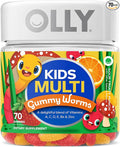 OLLY Kids Sleep &amp Multivitamin Gummy Melatonin &amp Vitamins A-E Bs Zinc 50 Count Sleep and 70 Count Multivitamin