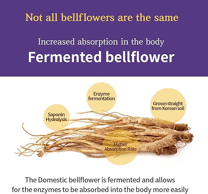 SAMSIDAE Korean Bellflower Root Juice with Pear &amp Quince (10ml X 30 Pouches) – Naturally Sweet Fiber-Rich Drink for Daily Wellness