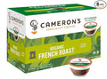 Cameron's Coffee Single Serve Pods Organic French Roast 12 Count (Pack of 6)