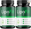 (2 Pack) Lipo Fit Capsules Official Lipo Fit Pills with All Natural Ingredients Advanced Overall Health &amp Wellness Vitamin Supplement Formula for Maximum Strength Multivitamin Support (120 Capsu