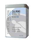 Calming Herbal Tea Blend: Loose-Leaf Organic &amp Wildcrafted Healing and Medicinal 4 oz. Tin.