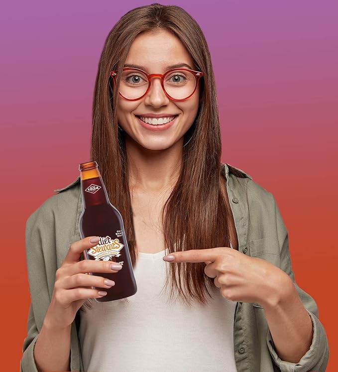 Diet Stewart's Root Beer 12 fl oz (12 Glass Bottles)