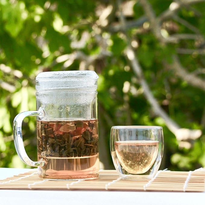 USDA Organic Herbal Paradise Loose Leaf Herbal Fruit Based Tea 8 oz
