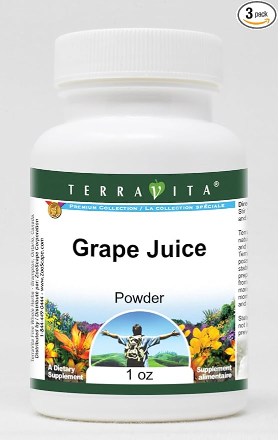 Grape Juice Powder (1 oz ZIN: 520328) - 3 Pack