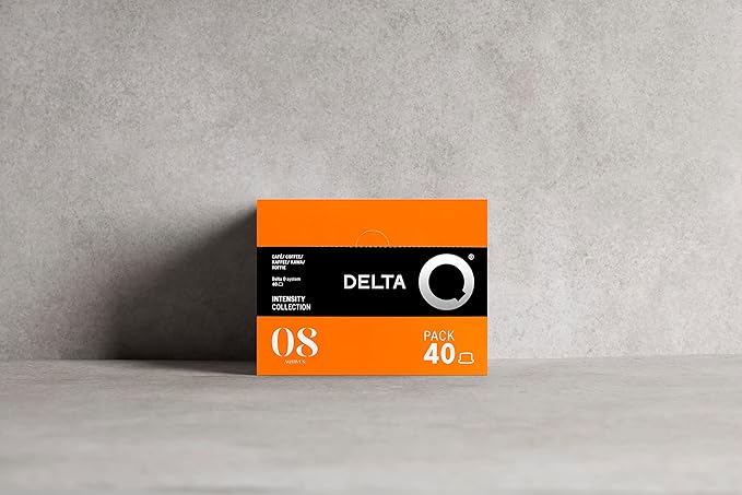 Delta Q Espresso Pods for Delta Q machines aQtivus - Intensity 8 Notes of Roasted Nuts and Subtle Fruit XL Pack - 40 Capsules