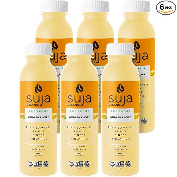 Suja Essentials Ginger Love Juice 12 Fluid Ounce - 6 per case.