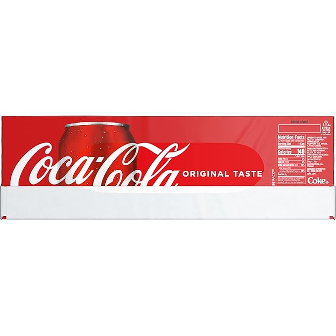 Coca-Cola Soda Soft Drink Party Pack 12 Fl Oz