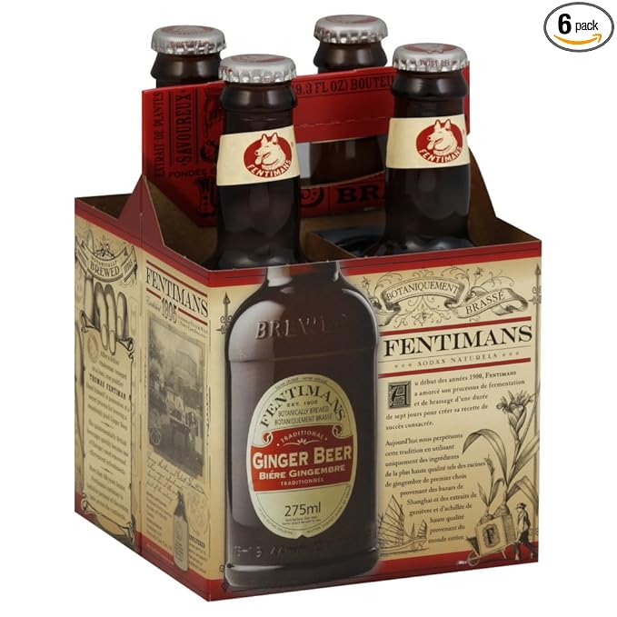 Bev 4Pk Ginger Beer (Pack of 6)