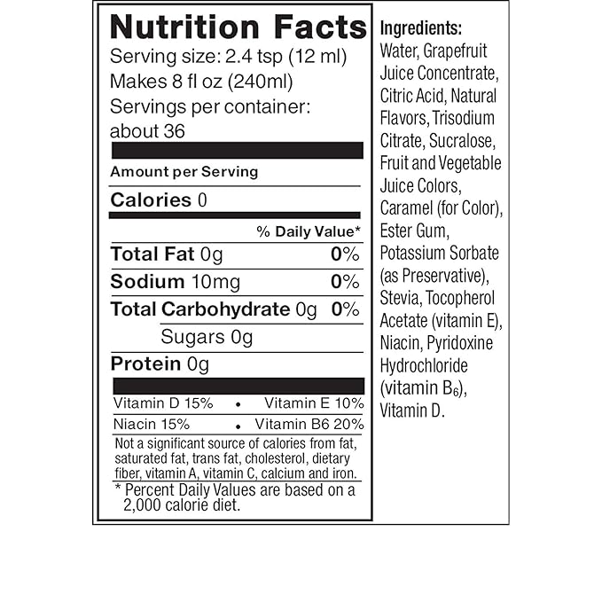 SodaStream Pink Grapefruit Zero Calorie 14.8 Fl Oz (Pack Of 2)