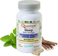 Quantum Health Extra Strength Sleep Melatonin 5mg Healthy Restful Sleep Support with Relaxing Valerian Root &amp L Theanine Daily Mind &amp Body Well Being for Women &amp Men - 30 Capsules