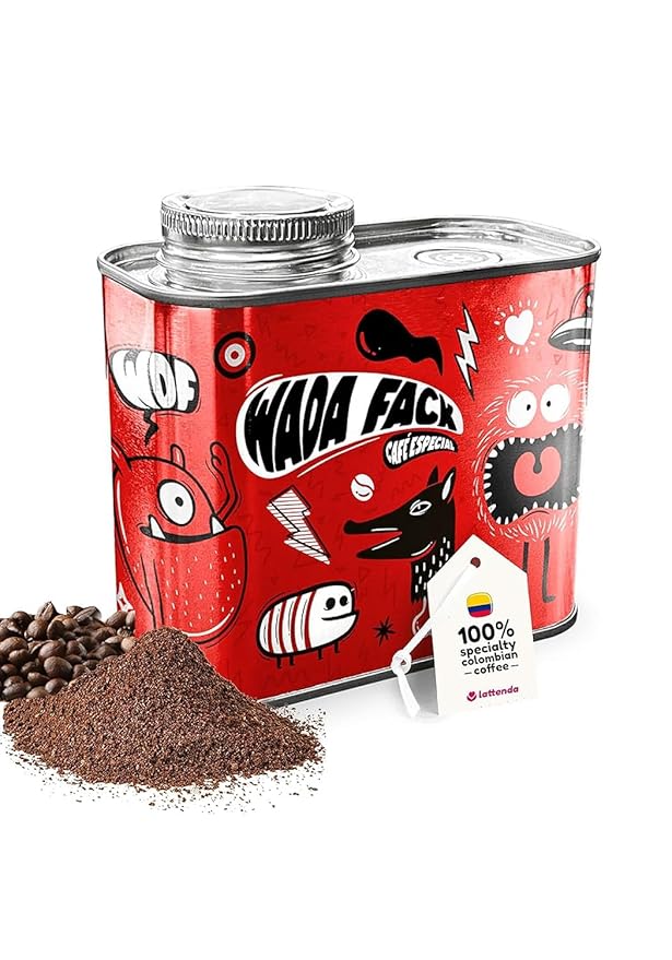 Wada Fack Single Origin Specialty Coffee 200g: Medium Roast Colombian Whole Bean Coffee with High Cupping Score 88 &amp Flavor Notes of Sweet Lemon Pink Grapefruit Cocoa