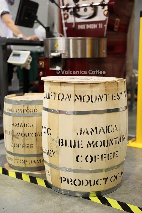 Jamaica Blue Mountain Peaberry Coffee 100% Pure Ground Fresh Roasted 5 lbs