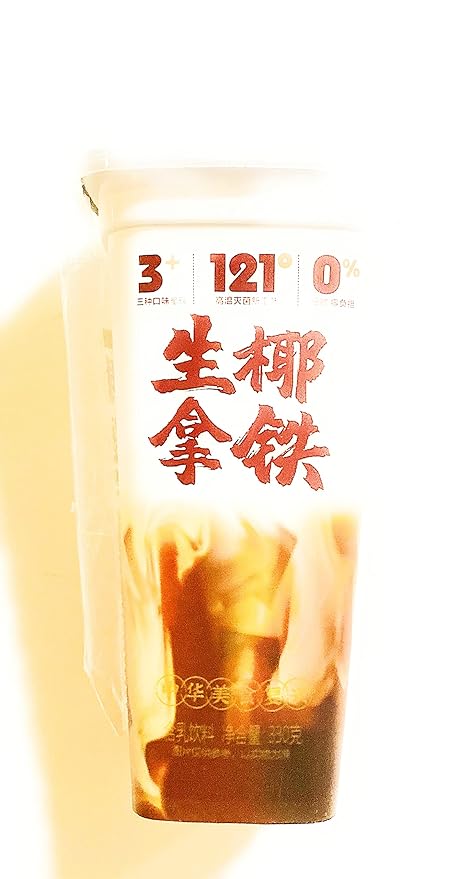 4 Bottles Coconut Latte Soft Drink(11.16 Oz Each)