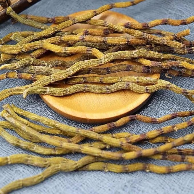 Dendrobium Stems（Tie Pi Shi Hu） Dried Dendrobium Officinale Stems -7.05oz/200g-Pure Natural Chinese Herbal Medicine -石斛条- Teas-Soup Ingredients (Dendrobium Stems) ﻿