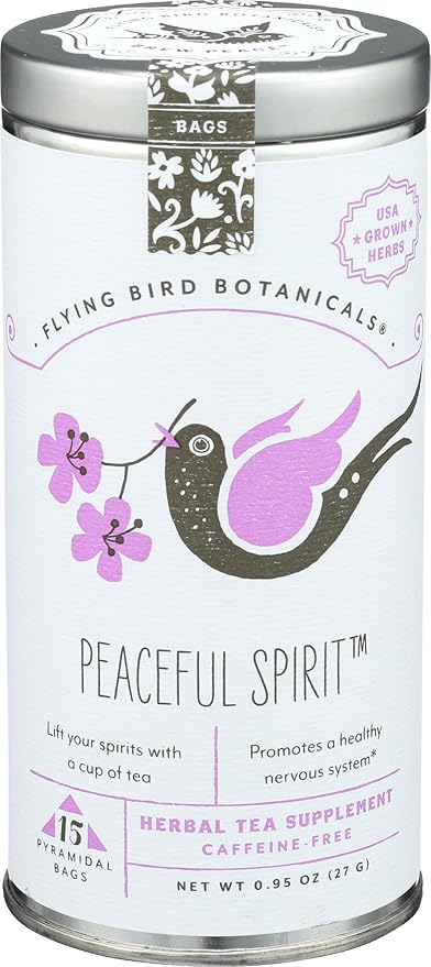FLYING BIRD BOTANICALS Tea Peaceful Spirit 15 CT