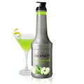 Monin - Granny Smith Apple Purée Tart and Sweet Great for Smoothies and Desserts Gluten-Free Non-GMO (1 Liter)