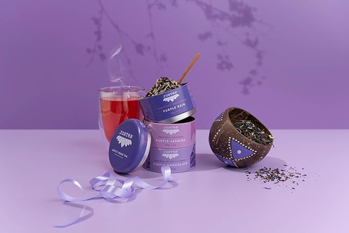 JUSTEA Purple Tea Trio Jasmine  102 GR