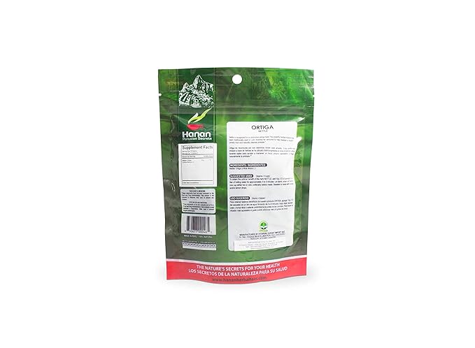 Hanan Nettle Loose Herb Tea 1.06 oz (30g) All-Natural Dried Stinging Nettle Plant Leaf and Root from Peru – Herbal Tea &amp Supplement (6 Pack)