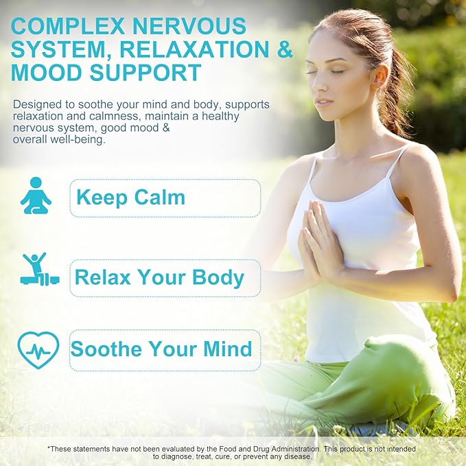 NeuroVive Sleep Capsules Natural Sleep Aids with Magnesium Glycinate L-Theanine GABA and Melatonin Supplements for Calm Sleep Relaxation and Mood Support GMO Free Gluten Free Made in USA