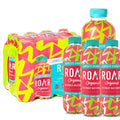 Roar Organic Electrolyte Infusions - USDA Organic - Cucumber Watermelon - with Antioxidants B Vitamins Low-Calorie Low-Sugar Low-Carb Coconut Water Infused Beverage 18 Fl Oz (Pack of 16)