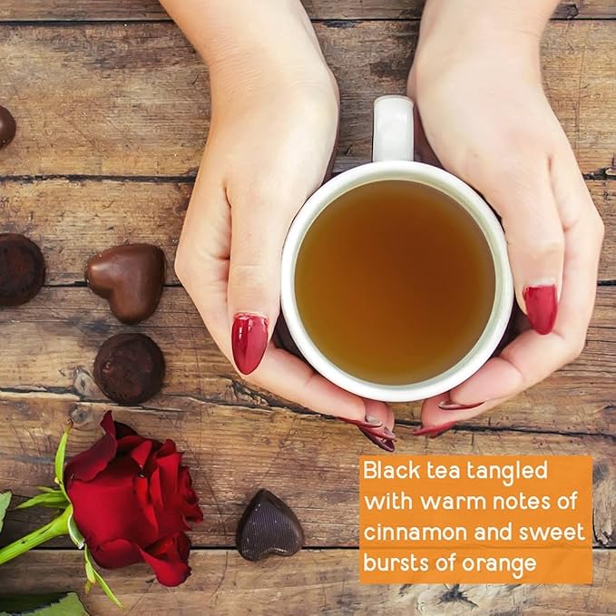 Good Earth Herbal &amp Black Tea Sweet &amp Spicy 18 Count Tea Bags (Pack of 6) (Packaging May Vary)