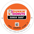 Dunkin Donuts Dark Roast (Midnight) Coffee K-Cups For Keurig K Cup Brewers (32) - Packaging May Vary