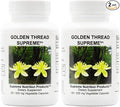 Supreme Nutrition Golden Thread Supreme 60 Pure Coptis Chinensis Vegetarian Capsules (Pack of 2)