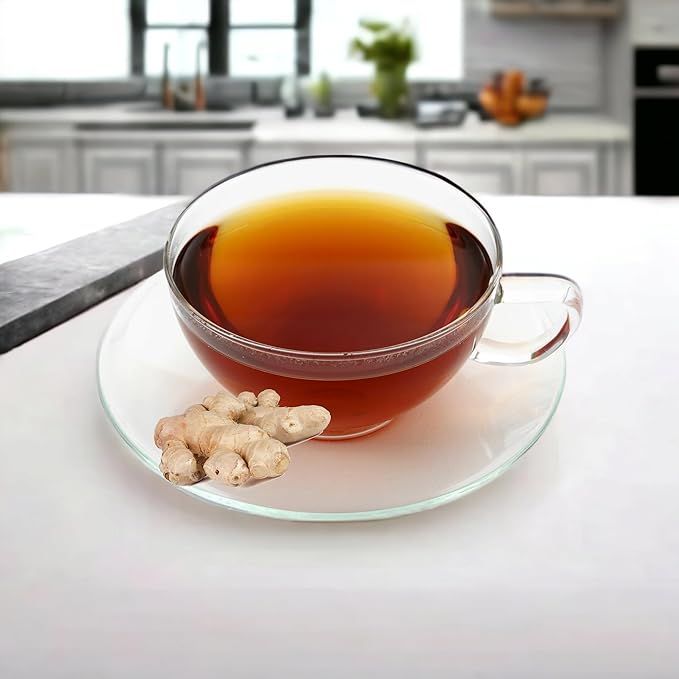 AfroTea Prekese Aidan Fruit Tea With Lemon &amp Ginger Infusion 20 Corn Fiber Bags Originally From Ghana