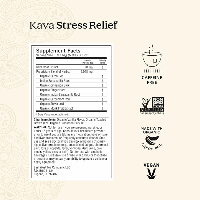 Yogi Tea Stress Relief &amp Relaxation Variety Sampler - 16 Bags per Pack (5 Packs) - Organic Relaxing Tea Sampler Set - Calming Comforting Chamomile Relaxed Mind &amp More