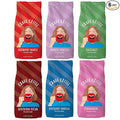 Crave Beverages Flavored Ground Coffee Bag Assorted Variety Pack – Flavorful and Fun Brew Made with 100% Arabica Beans - Flavor Enhanced 10 Oz Pack of 6