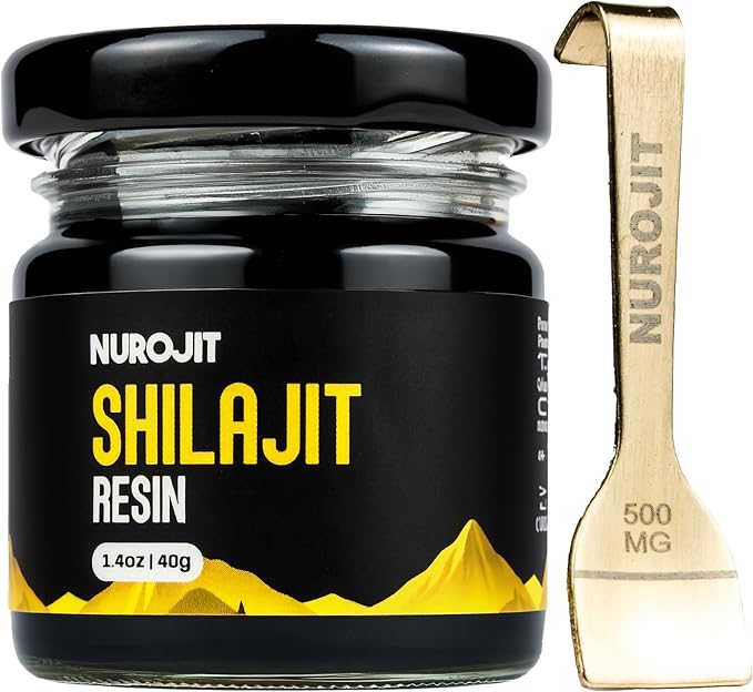 Pure Shilajit Resin Pure Himalayan Shilajit for Men and Women with 78%+ Fulvic Acid Mineral Complex 3rd Party Lab Tested Natural Organic Resin Vegan Gluten Free Daily Supplement 40g
