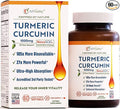 A1Vitality NovaSOL Turmeric Curcumin 1000mg – Clinically Proven 185x Higher Absorption – Promotes Joint Comfort Mobility &amp Overall Wellness – Non-GMO Doctor Formulated 60 Softgels.