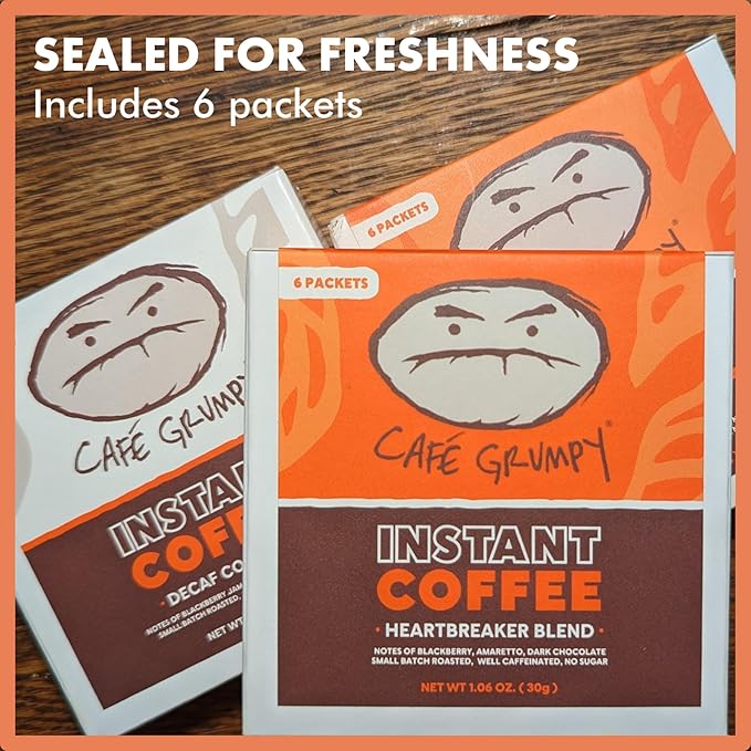 Café Grumpy Coffee Duo: Heartbreaker &amp Instant Decaf Collection