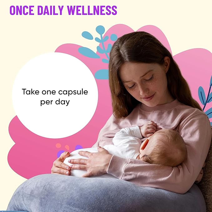 Mama's Select Postnatal Vitamins – Boosts Hair Recovery Milk Supply &amp Wellness – Allergen-Free Vegan MTHFR Friendly Methylated Folate &amp B Vitamins Easy-to-Swallow No Biotin - 30 Capsule