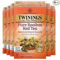 Twinings Pure Rooibos Red Herbal Tea Individually Wrapped Bags 20 Count (Pack of 6) Sweet with Uplifting Aroma Naturally Caffeine-Free Enjoy Hot or Iced 120 Teabags