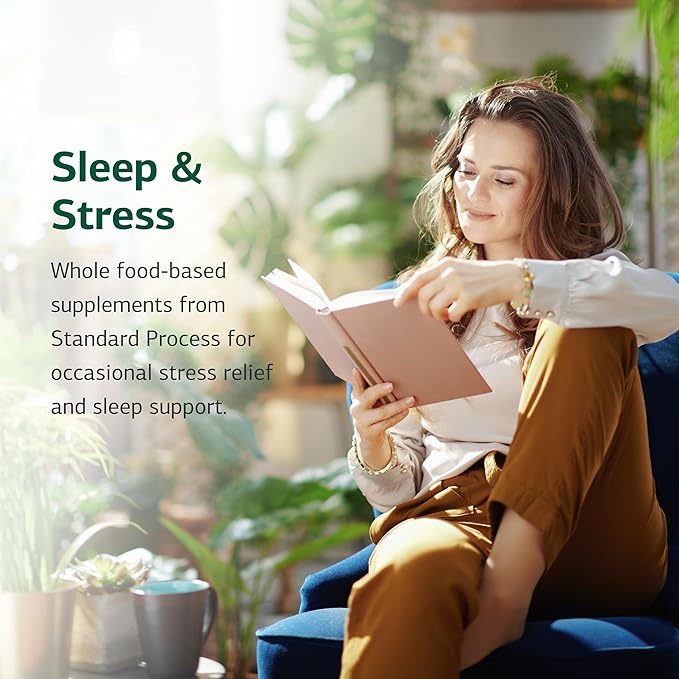 Standard Process St. John's Wort-IMT - Herbal Supplement for Sleep &amp Stress Relief - Supports Balance &amp Relaxation - Non-Dairy Non-Soy &amp Gluten-Free - 90 Capsules