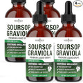 NEW AGE Soursop Drops - Soursop Bitters Liquid with Soursop Fruit and Leaves Elderberry Vitamin C and Olive Leaf - Multimineral &amp Vitamins Superfood - 8 oz