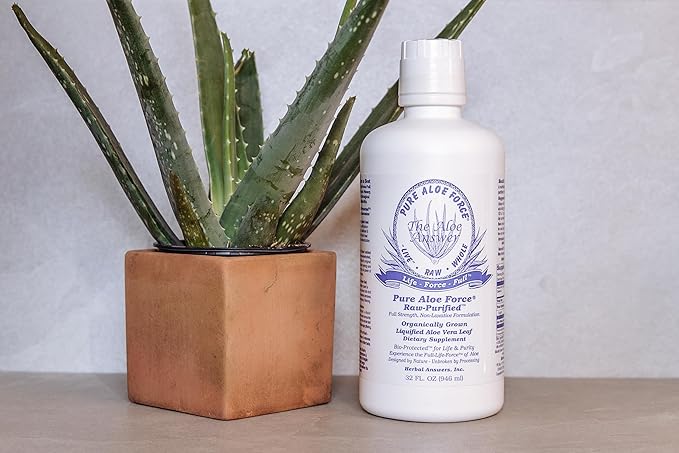 Herbal Answers Pure Aloe Force 32 Fl Oz
