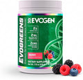 Evogen Evogreens - Super Greens Powder | Promotes Recovery Wellness &amp Immune Health | Greens Superfood Powder with Spirulina Probiotics Pomanox Pomegranate Extract | Berry | 30 Servings