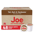 Joe Knows Coffee Single Serve Cups Pods and Capsules Tall Dark and Handsome 48 Count