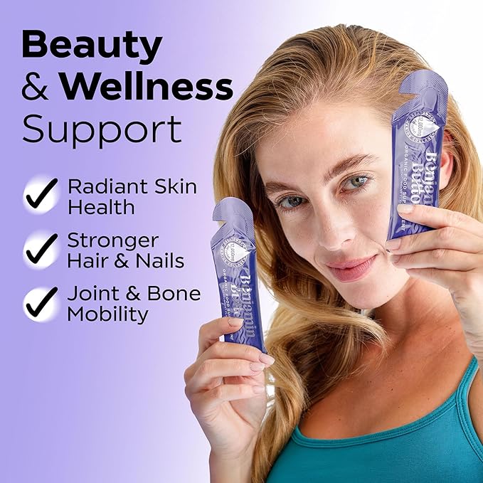 12000mg Marine Collagen Liquid Shots| Hydrolyzed Marine Collagen Peptides w/Hyaluronic Acid &amp Vitamin C for Skin Hair &amp Joints | Berry Black Currant Flavor 14 Servings 30ml