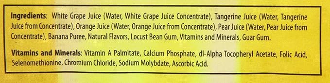 Dr. Smoothie 100% Crushed Fruit Concentrate Orange Tangerine 46-Ounce Bottles (Pack of 2)