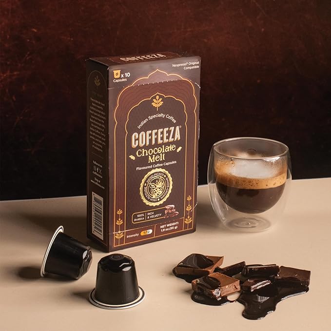 Coffeeza Variety Pack – 120 Coffee Capsules (Pack of 12) – Original Line compatible – Specialty Indian Coffee – Recyclable Pods – Medium to Medium Dark Roast – Espresso Pods