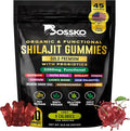 3200 MG Pure Himalayan Shilajit Gummies Organic for Men &amp Women with Probiotics &amp Magnesium Ashwagnadha Chaga Turmeric Fulvic Acid 105+ Trace Minerals I Vegan Non-GMO I Lab Tested I 90 Count