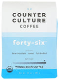 COUNTER CULTURE COFFEE Organic Forty Six Blend Whole Bean Coffee 24 OZ