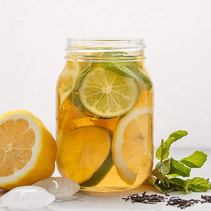 The Spice Hut Lemon Drop Loose Leaf Herbal Tea 8 oz