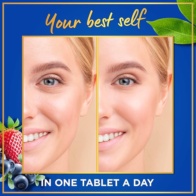 Vegan Collagen for Women and Men - Organic Superfood Amino Acids Glycine Lysine Proline for Healthy Skin Hair Nails - Plant-Based Collagen Booster Supplements - 60 Gluten-Free Vegetarian Pills